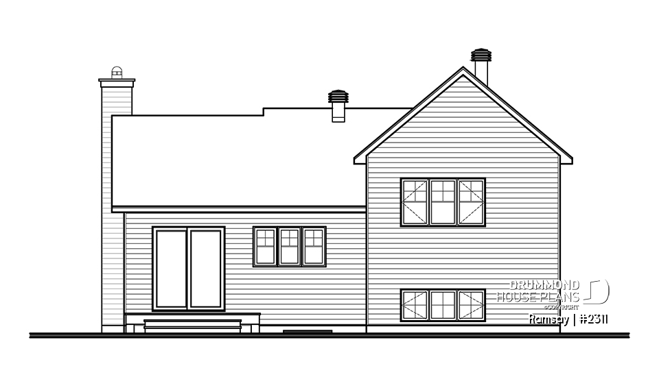 rear elevation - Ramsay