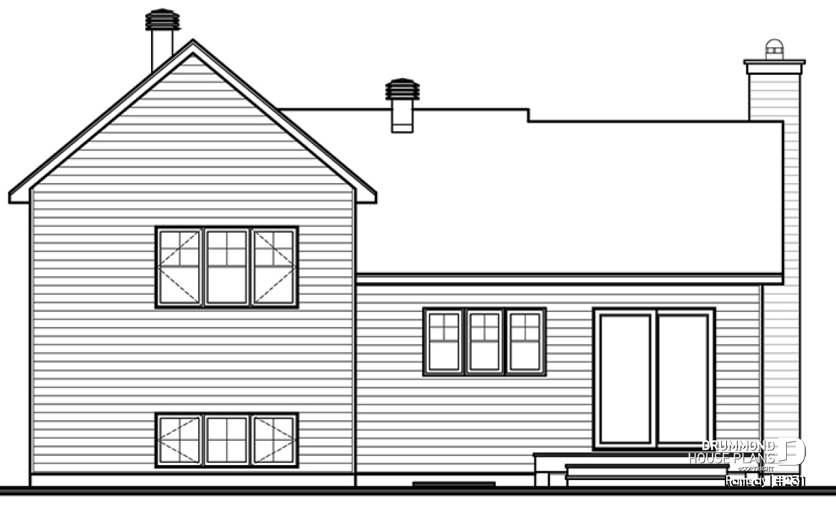 rear elevation - Ramsay