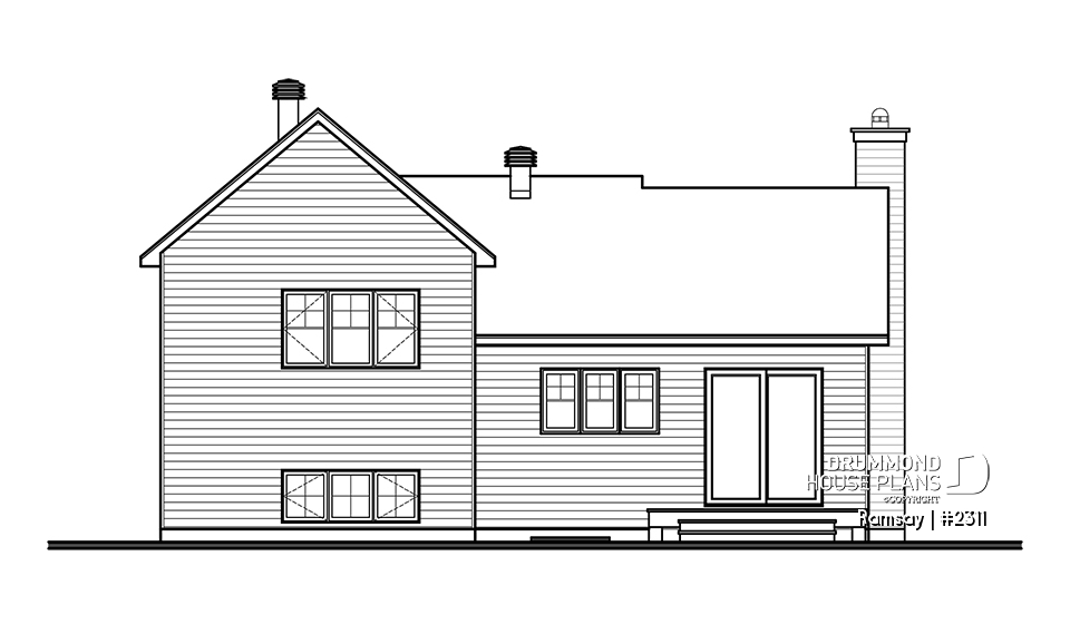 rear elevation - Ramsay