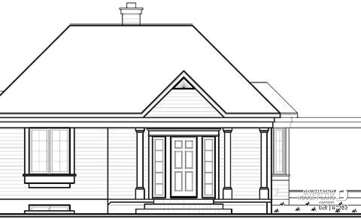 front elevation - Golf