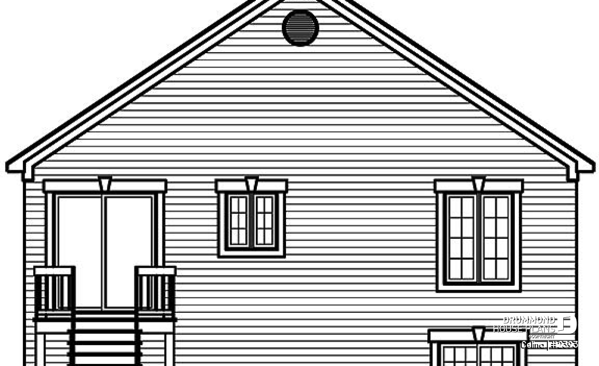 rear elevation - Celina