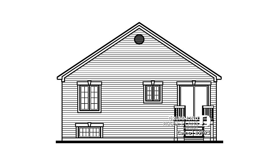 rear elevation - Celina