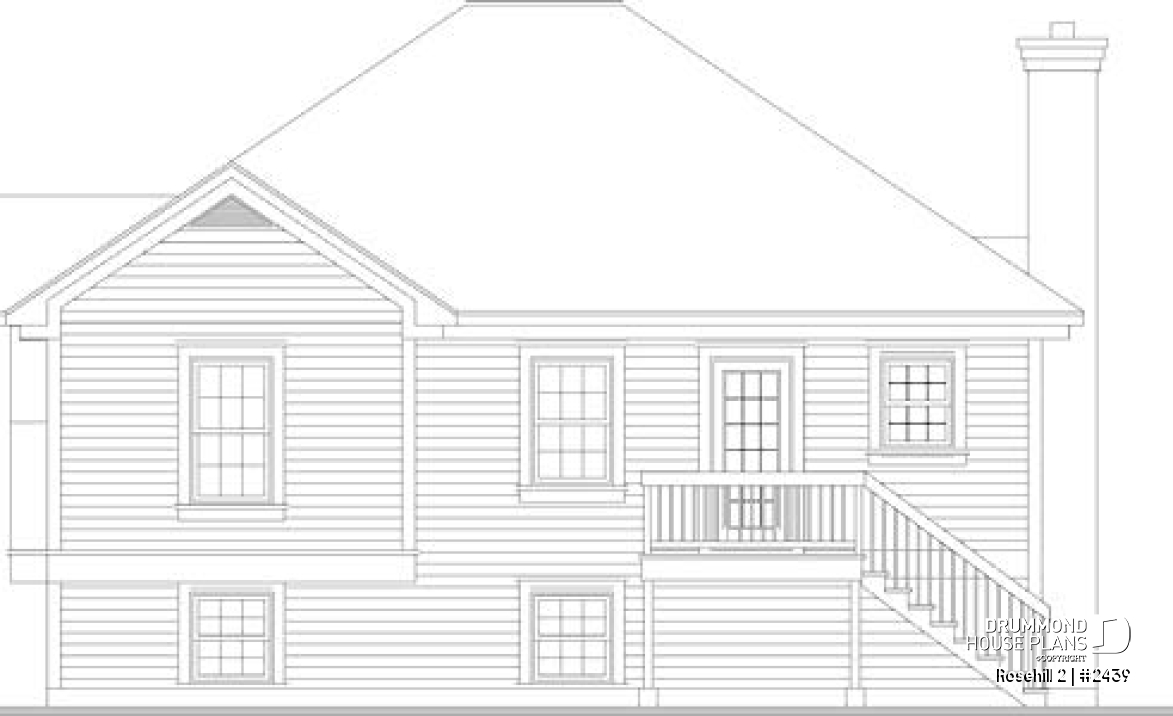 rear elevation - Rosehill 2
