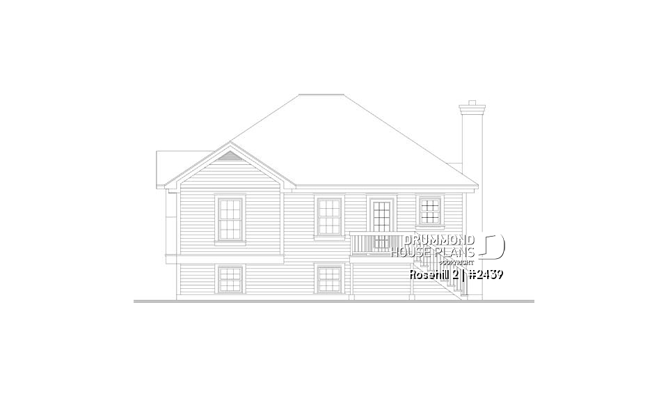 rear elevation - Rosehill 2