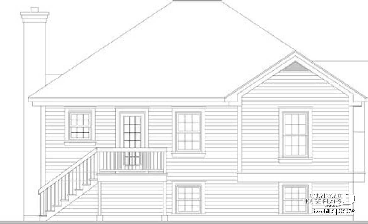 rear elevation - Rosehill 2
