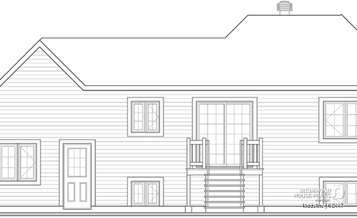 rear elevation - Madeline