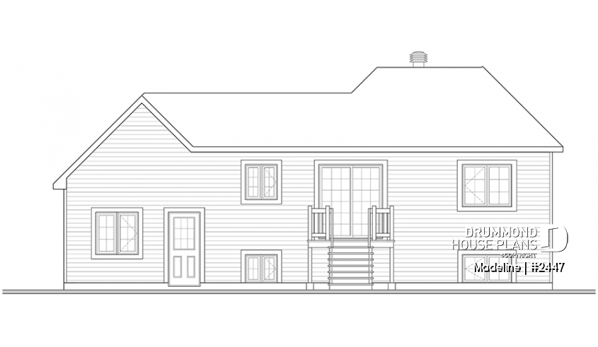 rear elevation - Madeline