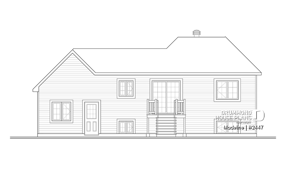 rear elevation - Madeline