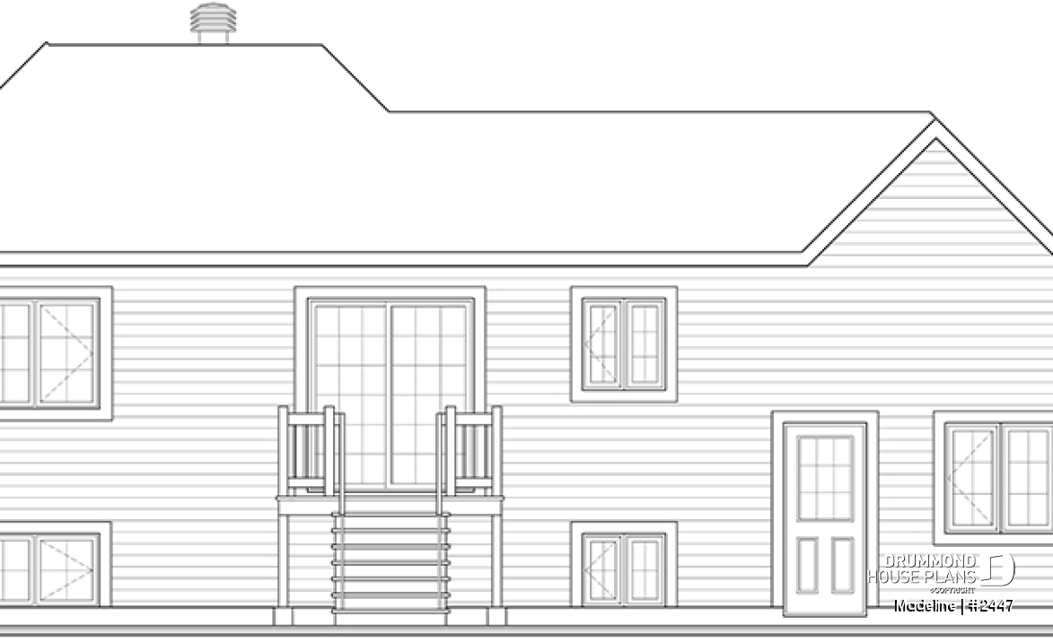 rear elevation - Madeline