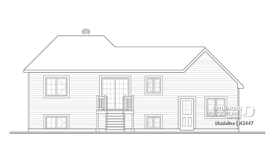 rear elevation - Madeline