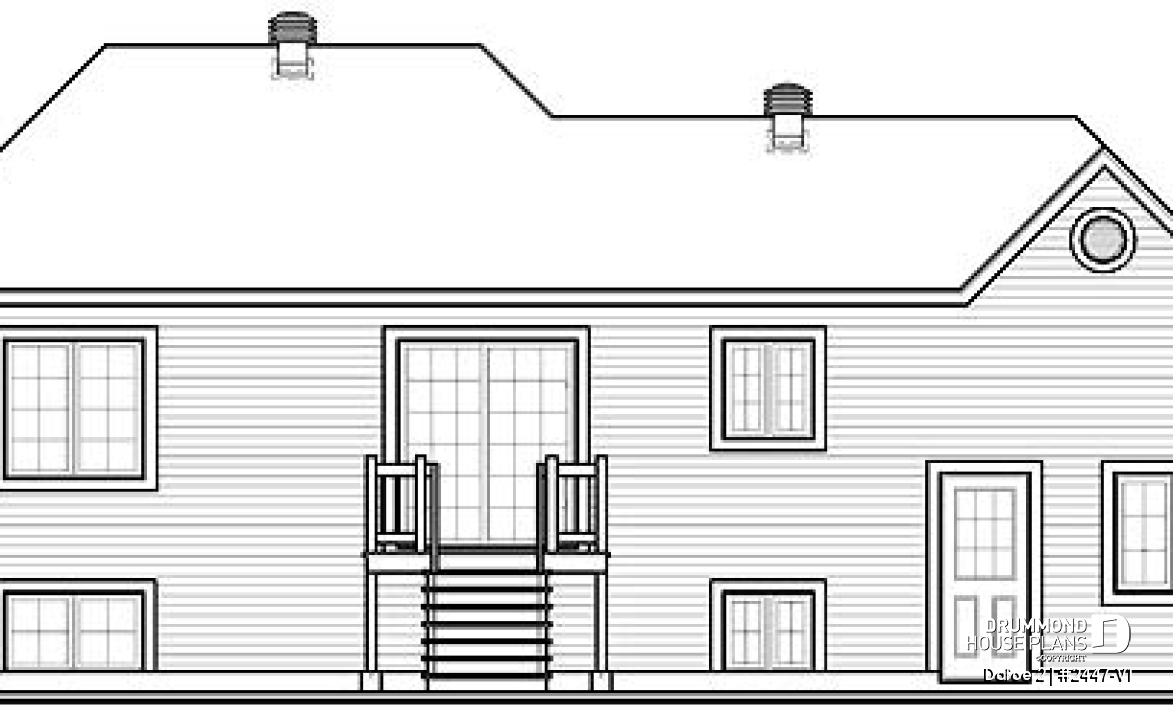 rear elevation - Dafoe 2