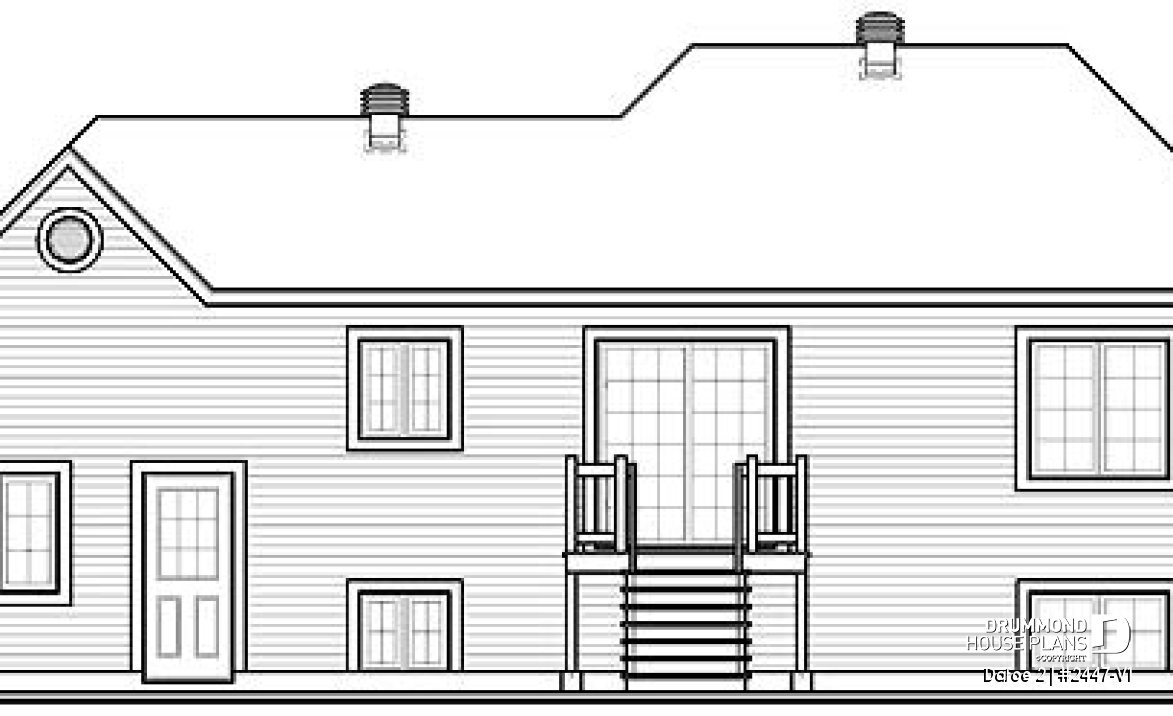 rear elevation - Dafoe 2