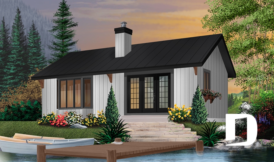 Rear view - BASE MODEL -  - Hideaway