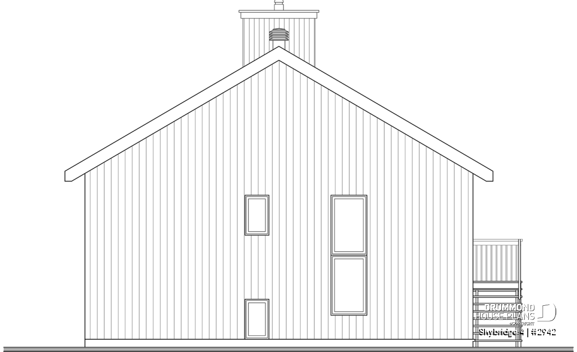 rear elevation - Skybridge 4