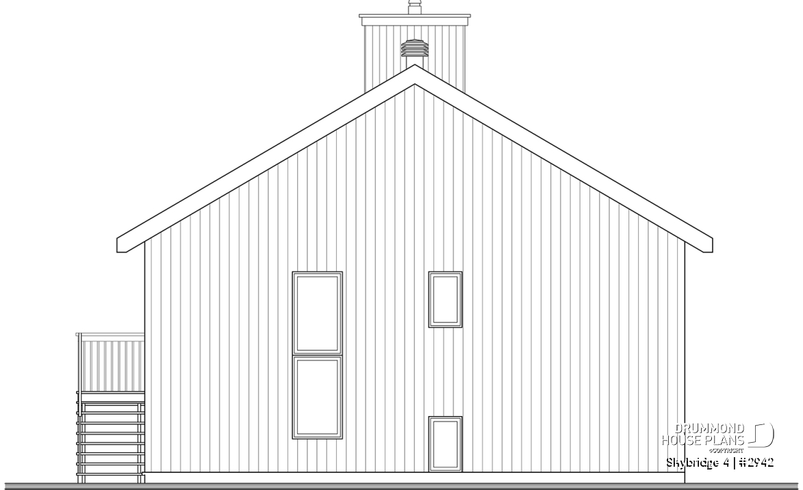 rear elevation - Skybridge 4