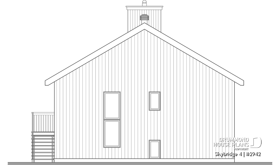 rear elevation - Skybridge 4