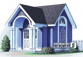 front - BASE MODEL - Garden shed plan - Cordoniere