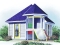 front - BASE MODEL - Small garden shed plan with play area for children - The Pippin