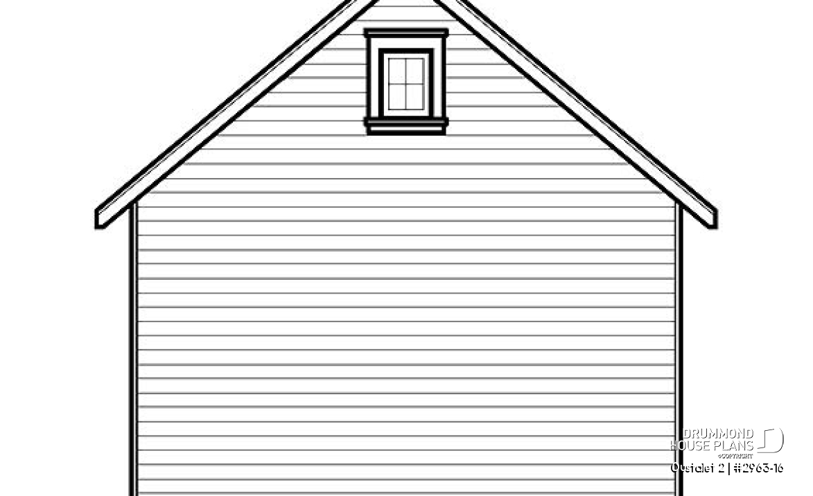 rear elevation - Oustalet 2