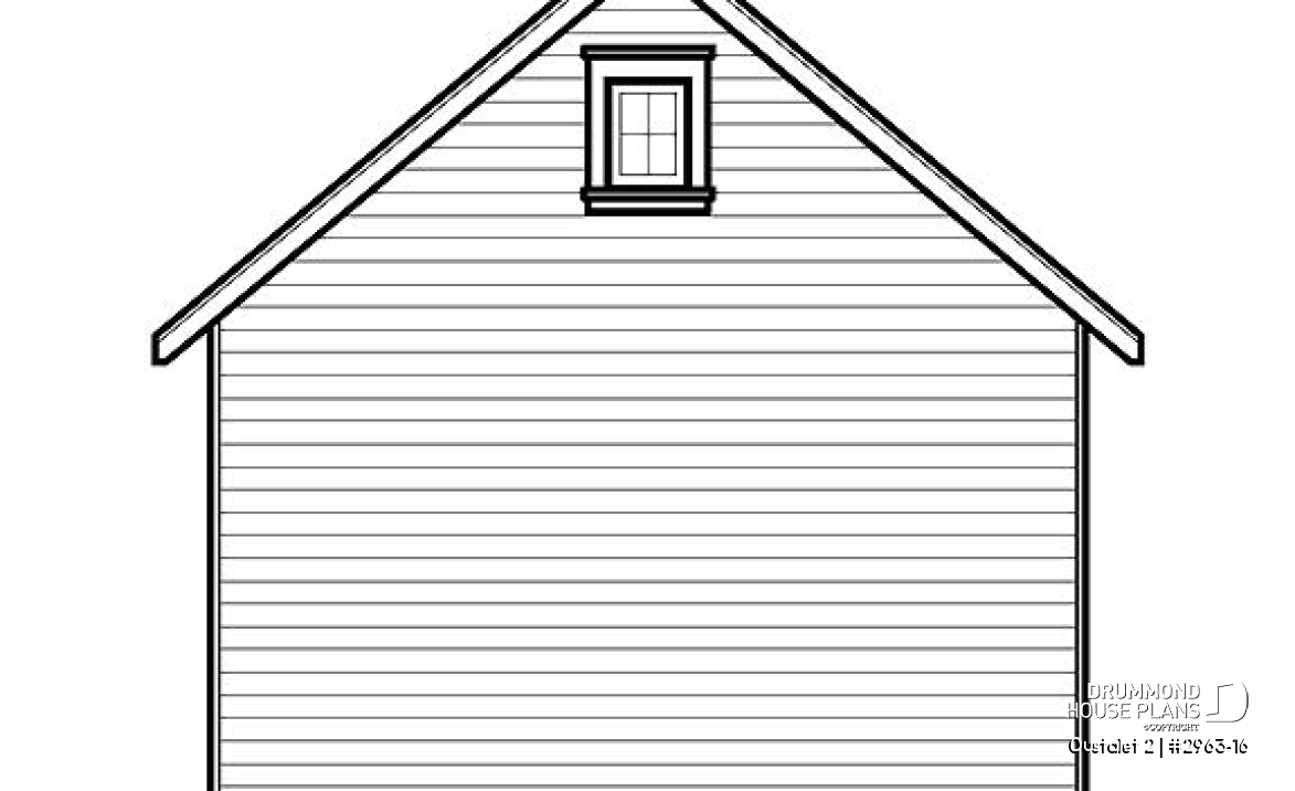 rear elevation - Oustalet 2