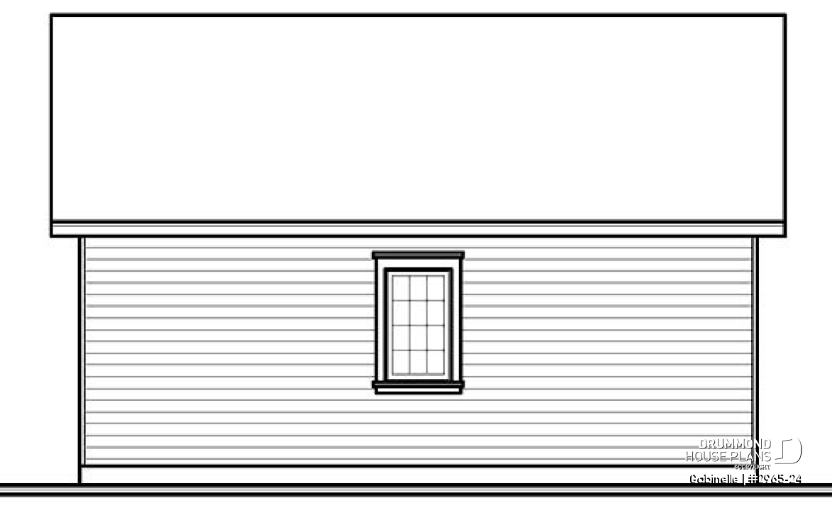 rear elevation - Gabinelle