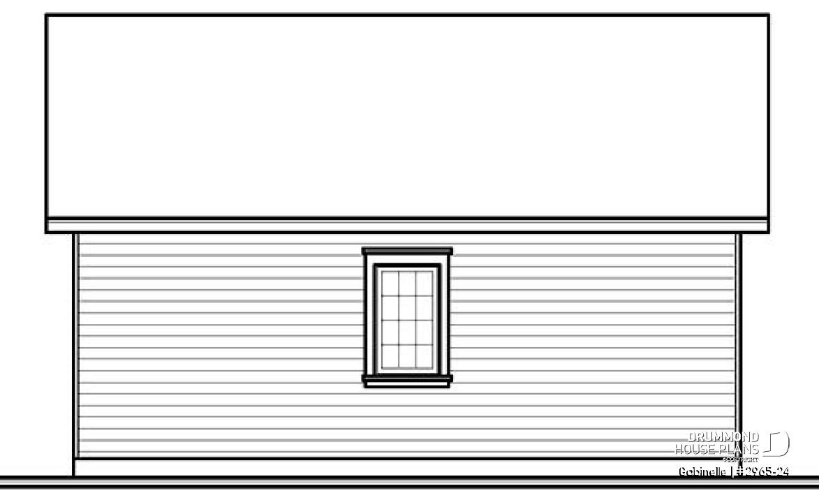 rear elevation - Gabinelle