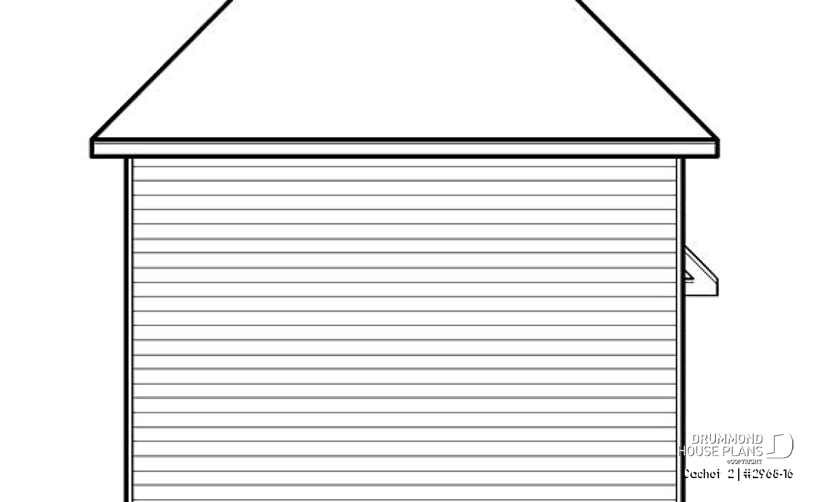 rear elevation - Cachot  2