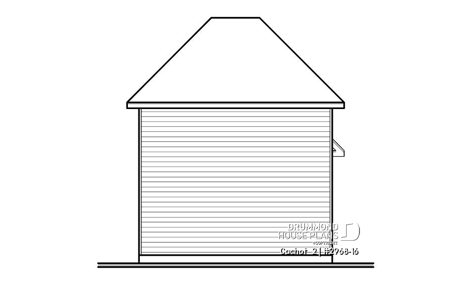 rear elevation - Cachot  2