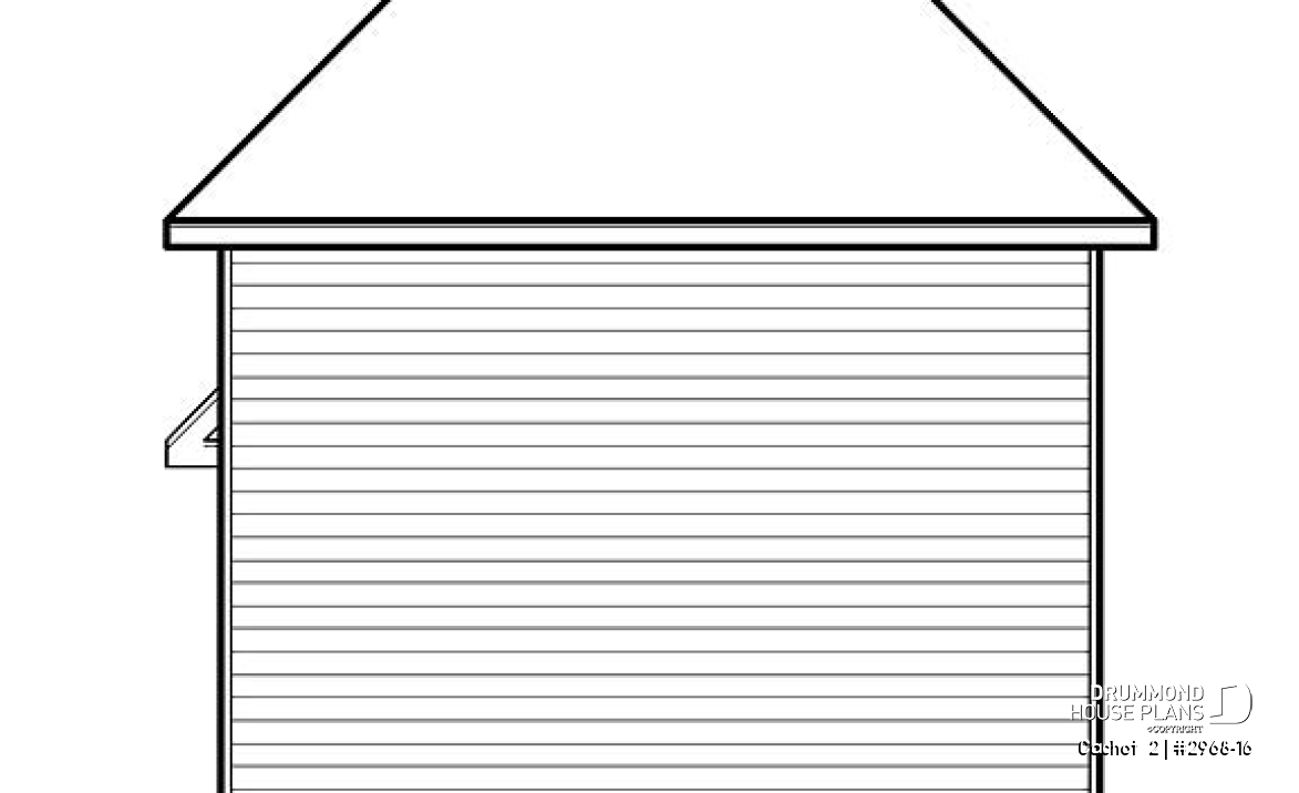 rear elevation - Cachot  2