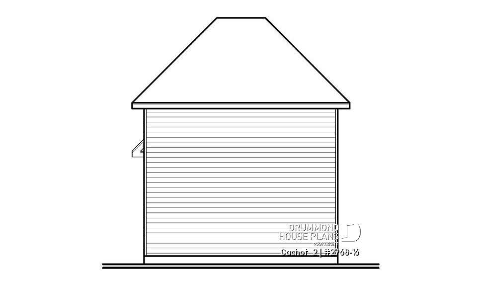 rear elevation - Cachot  2