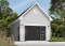 Color version 2 - Front - One-car garage plan. DIY garage plan. PDF and blueprints available. - Malden