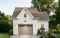 front - BASE MODEL - One car garage plan with storage or gardening area - Potter's Charm