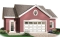 front - BASE MODEL - Spacious 2-car garage plan available in blueprints and PDF - Breton