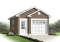 front - BASE MODEL - One-car garage plan, perfect style for any kind of houses - Lawson 2