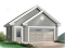 front - BASE MODEL - 2-car garage plan  - Lawson