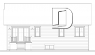 Vignette rear elevation - 3037