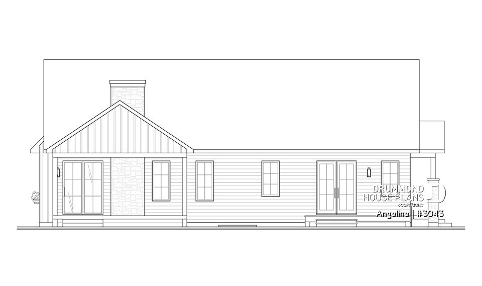 rear elevation - Angeline