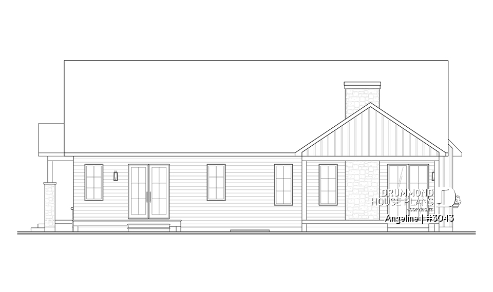 rear elevation - Angeline