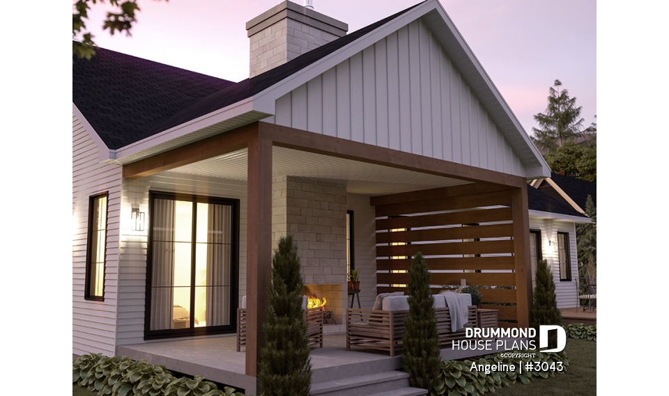 Rear view - BASE MODEL - Angeline