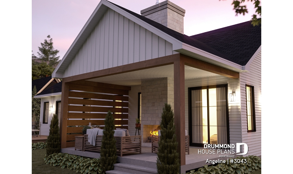 Rear view - BASE MODEL - Angeline