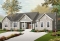 front - BASE MODEL - Country style intergenerational house plan with 2 large units, shared entrance, beautiful layout - Summerwood
