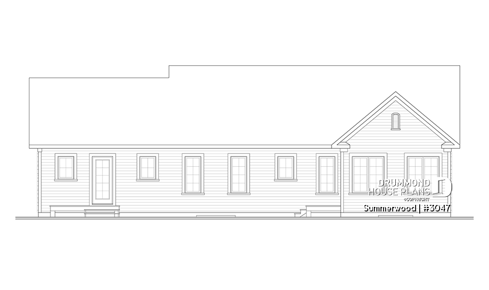 rear elevation - Summerwood