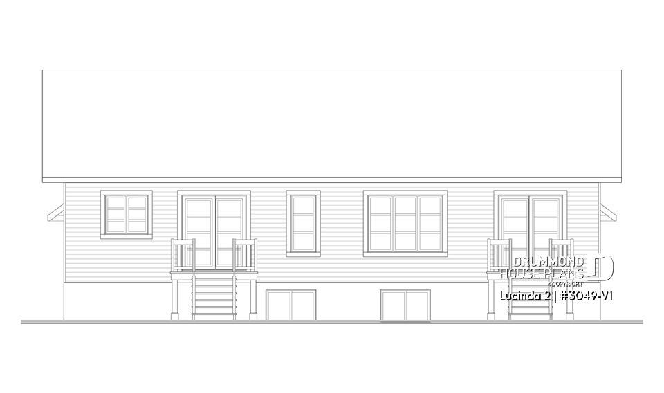 rear elevation - Lucinda 2