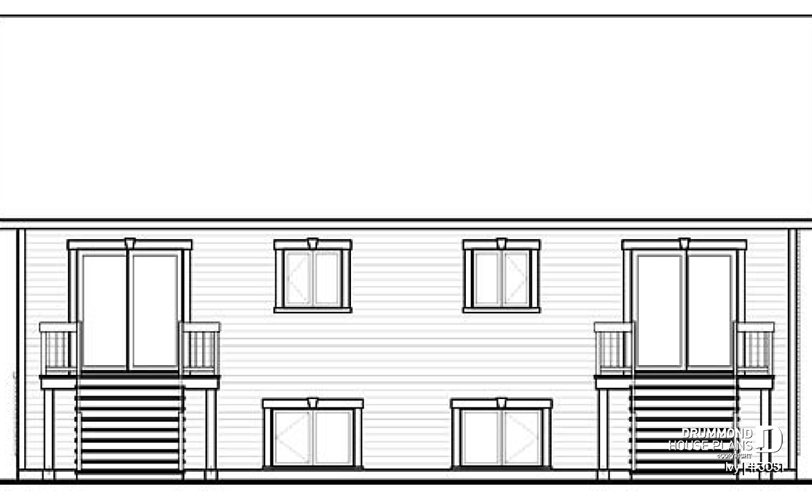 rear elevation - Ivy