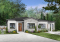 Color version 1 - Front - Duplex plan with large master suite, open floor plan kitchen, dining and living room, guest bedroom with bath - Ferguson