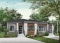 Color version 4 - Front - Modern duplex house plan with 2 bedrooms per unit, large family bathroom, unfinished basement, kitchen island - Ferguson 2