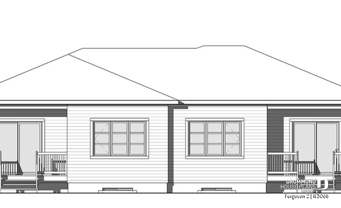 rear elevation - Ferguson 2