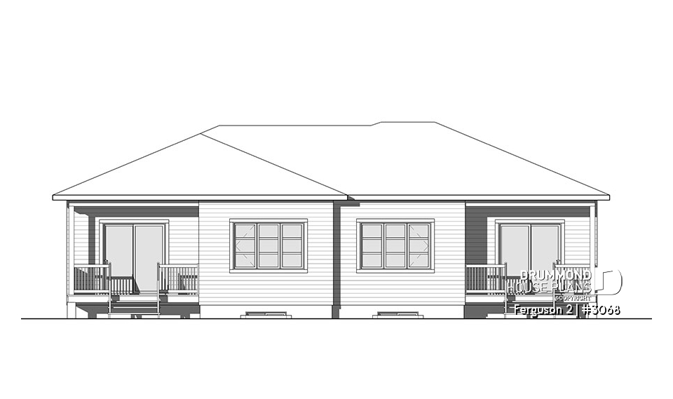 rear elevation - Ferguson 2