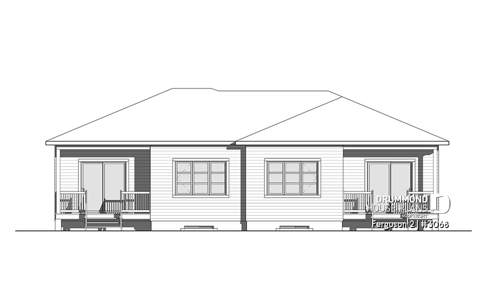 rear elevation - Ferguson 2