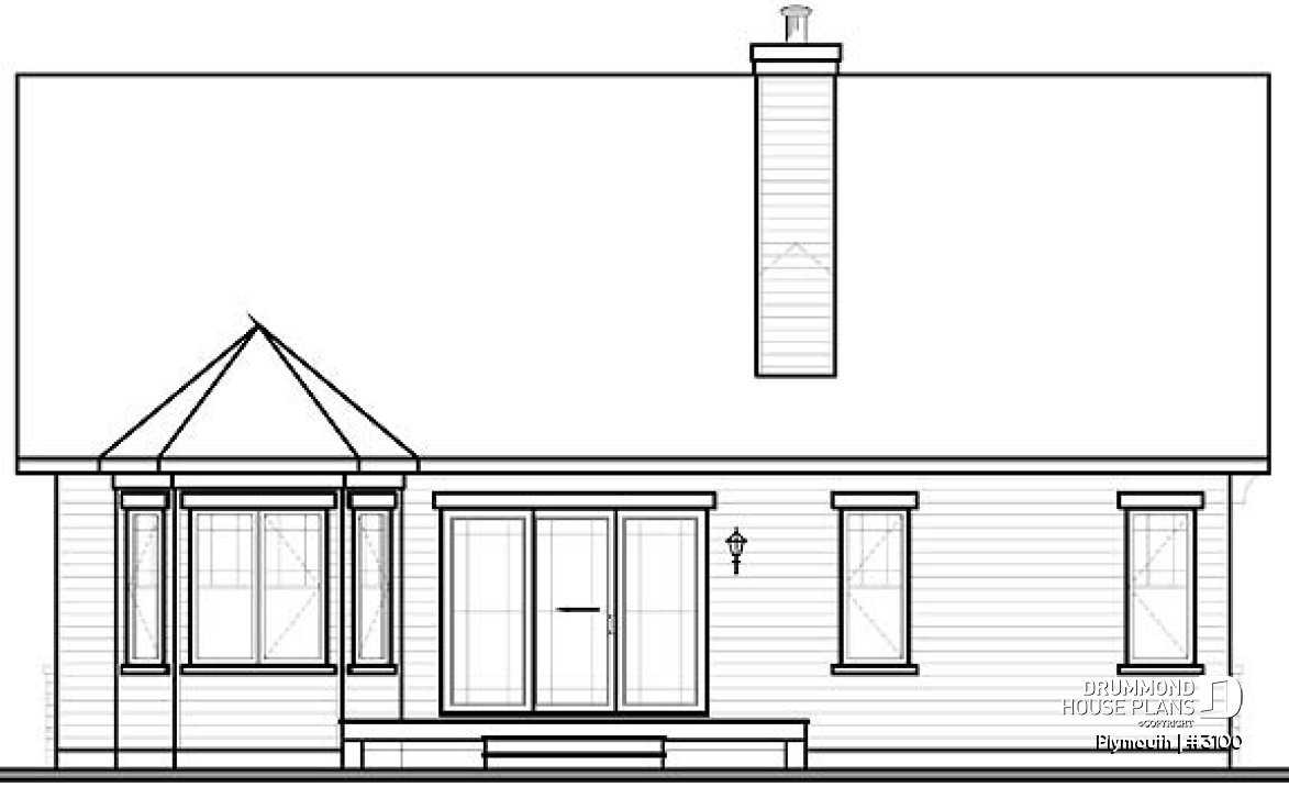 rear elevation - Plymouth